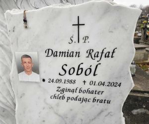 Damian Soból grób polskiego wolontariusza który zginął w strefie gazy.