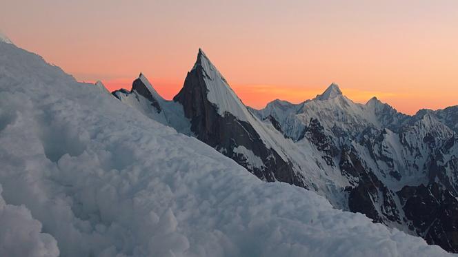 Piotr Krzyżowski na Nanga Parbat. To jego czwarty ośmiotysięcznik