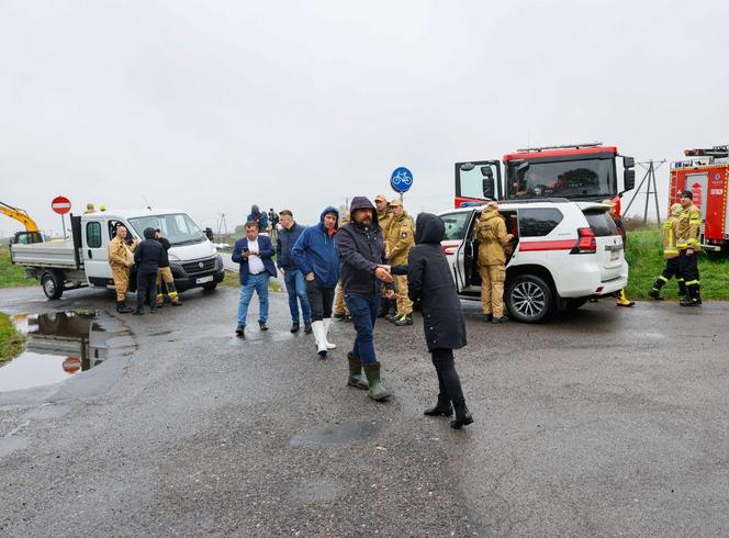 Trwają przygotowania na wielką wodę w Odolanowie. Niż genuański może przynieść powódź i podtopienia [ZDJĘCIA]