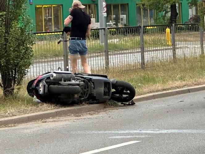 Wypadek w al. Solidarności 