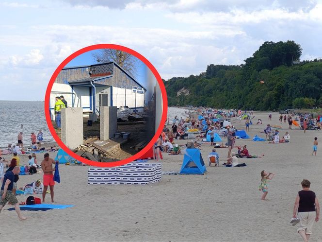 Plaża w Mechelinkach