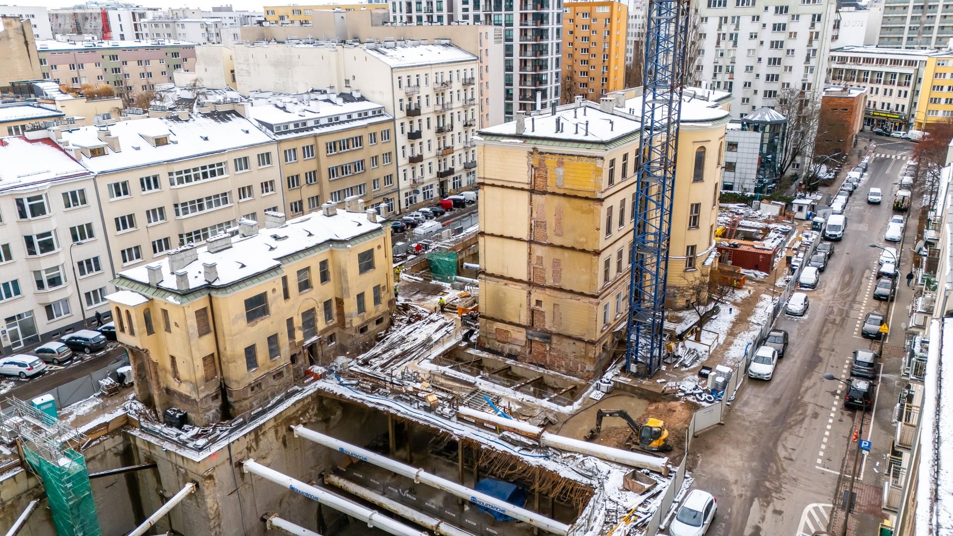 Budowa Muzeum Getta Warszawskiego 