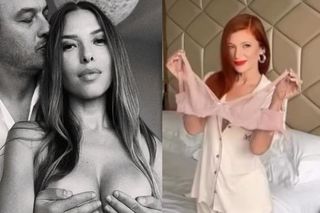 Tak gwiazdy walczą o piersi! Chodakowska topless, Aneta Zając w koronkach. Co za akcja!