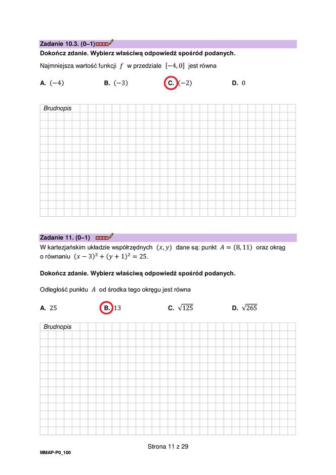 Matura próbna 2023: Matematyka. Oficjalne odpowiedzi CKE