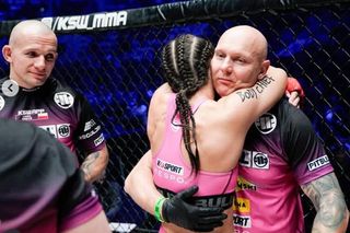 Laura Grzyb przed i po walce na KSW