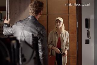 M jak miłość odc. 1748. Marcin (Mikołaj Roznerski), Paula (Sylwia Drzycimska) - matka syna Olka