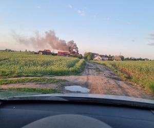 Pożar domu w Grębocinie [GALERIA]