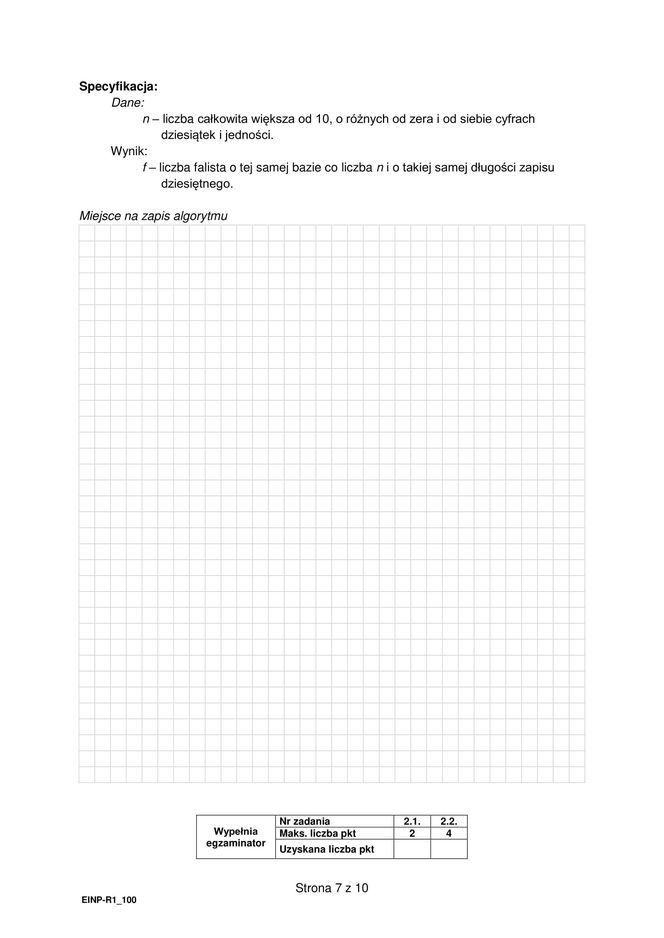 Matura 2025 informatyka rozszerzona - arkusz CKE 14.05.2025 - Formuła 2015