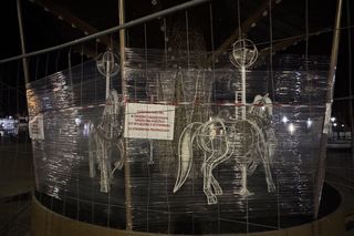 Karuzela na placu Litewskim w Lublinie wyłączona z użytku