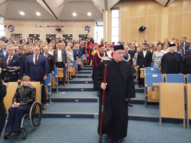Inauguracja roku akademickiego 2025/2026 w murach Uniwersytetu w Siedlcach