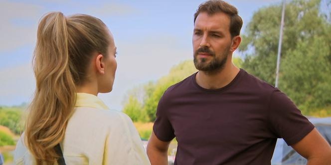 Barwy szczęścia odc. 2745. Renata (Anna Mrozowska), Marcin Kodur (Oskar Stoczyński)