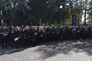 Protestowali pracownicy cywilni policji z Radomia 