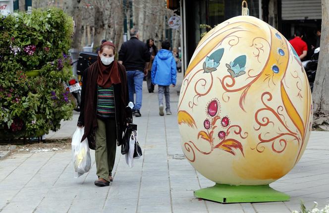 Przygotowania do perskiego Nowego Roku „Nowruz” w Teheranie