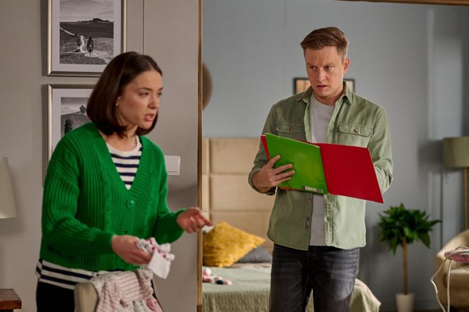 	Na Wspólnej odc. 4048. Ania (Sonia Mietielica), Igor (Jakub Wesołowski)