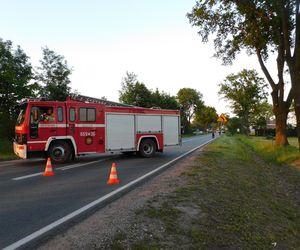 Wypadek na łuku drogi pod Warszawą. Zginął obywatel Ukrainy