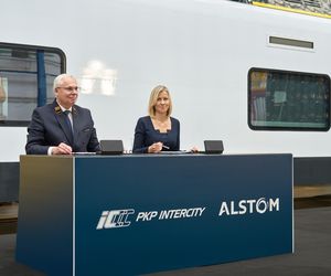 Podpisania kontraktu Alstom