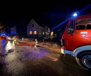 Burze przeszły przez województwo śląskie. Blisko 200 interwencji strażaków. Najwięcej w powiecie raciborskim