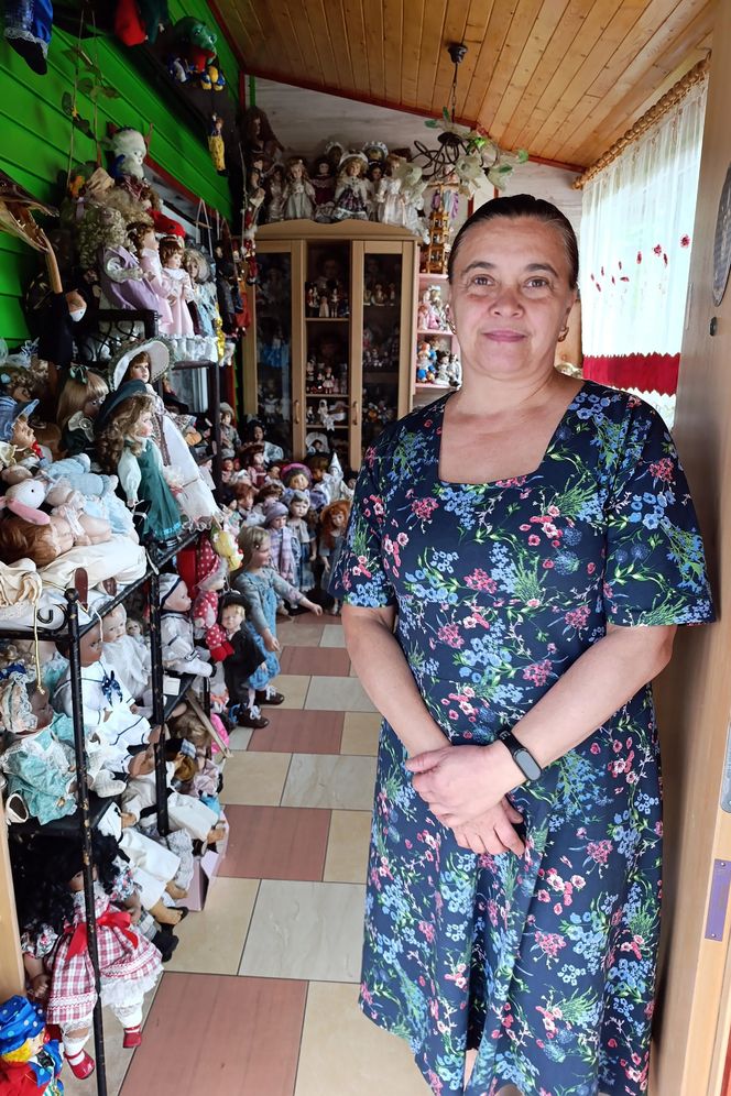 Agnieszka Ciećko zbiera lalki
