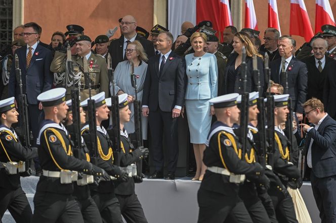 Uroczystości na pl. Zamkowym w Warszawie (3.05.2025)