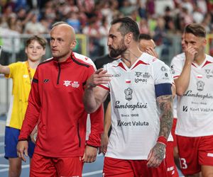 Ronaldinho na Stadionie Śląskim w meczu gwiazd Polska - Brazylia