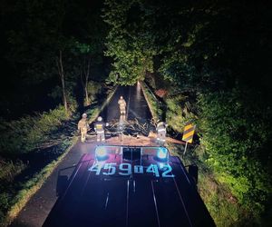 Ogromne szkody po nocnych burzach w Świętokrzyskiem