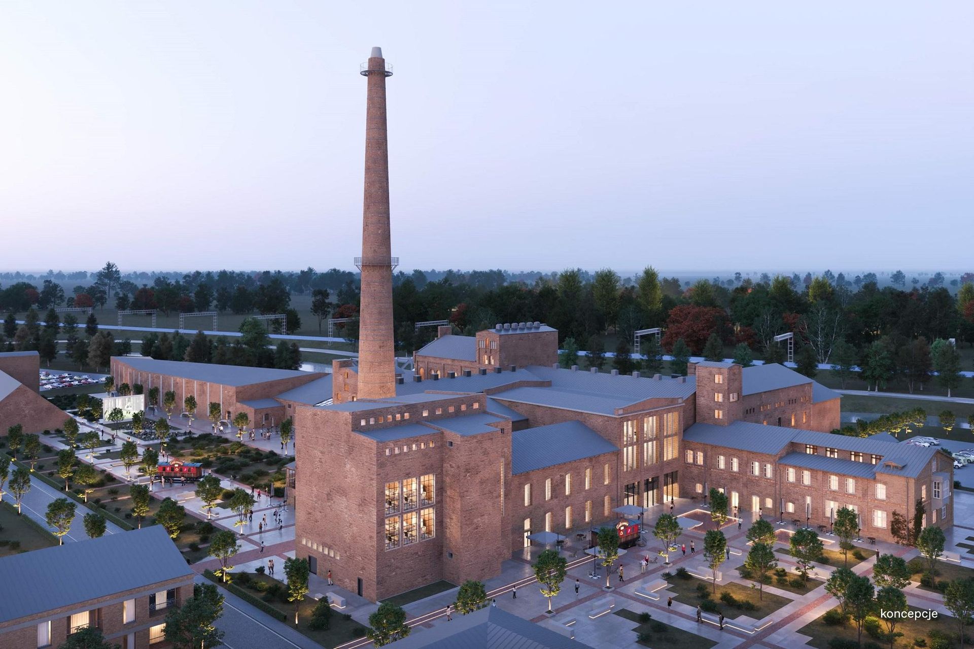 Cukrownia Pruszcz Gdański - koncepcja 