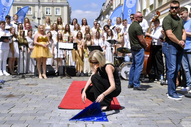 W opolskiej Alei Gwiazd odsłonięto kolejne tablice.