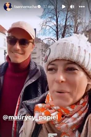 M jak miłość. Anna Mucha (Magda), Maurycy Popiel (Olek)