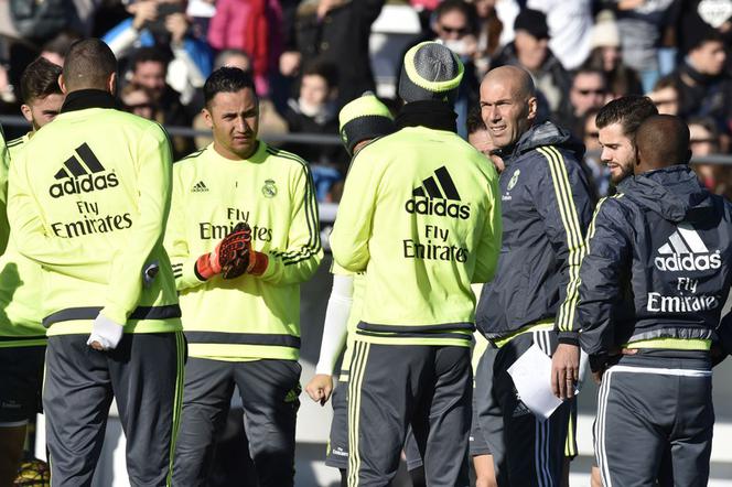 Zinedine Zidane - pierwszy trening w roli trenera Realu Madryt