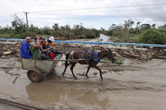 Huragan Melissa uderzył w Jamajkę i Haiti