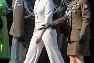 Marta Nawrocka. Obchody Święta Wojska Polskiego