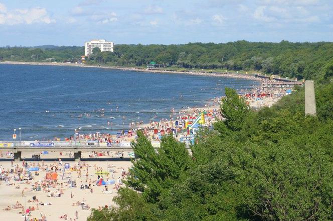 Plaża w Kołobrzegu