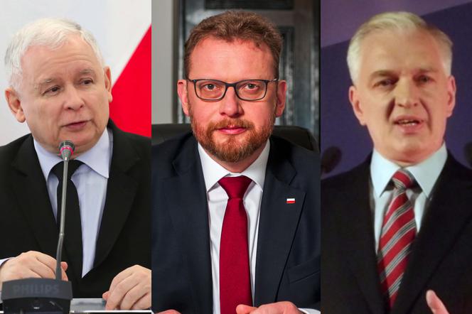 Kaczyński, Szumowski, Gowin