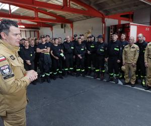 Polscy strażacy gaszą pożary w Grecji