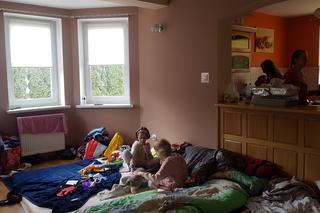 Dom dla uchodźców w Orłach koło Przemyśla