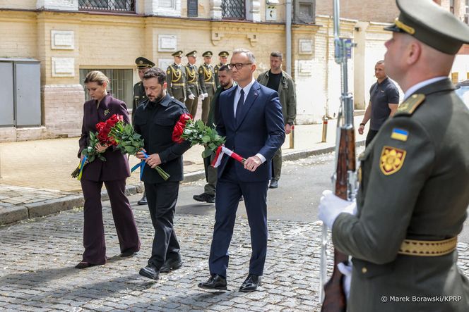 Andrzej Duda w Kijowie