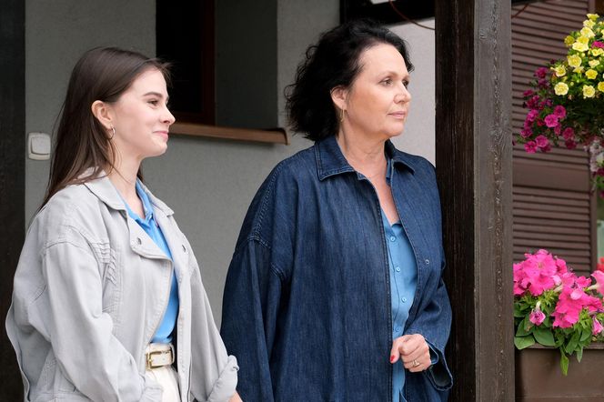 M jak miłość odcinek 1825. Basia (Karina Woźniak), Marysia (Małgorzata Pieńkowska)