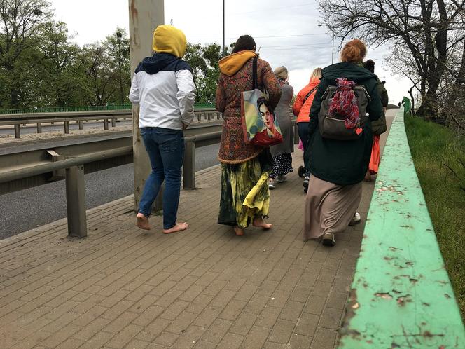 Happening "Boso przez Grudziądz"