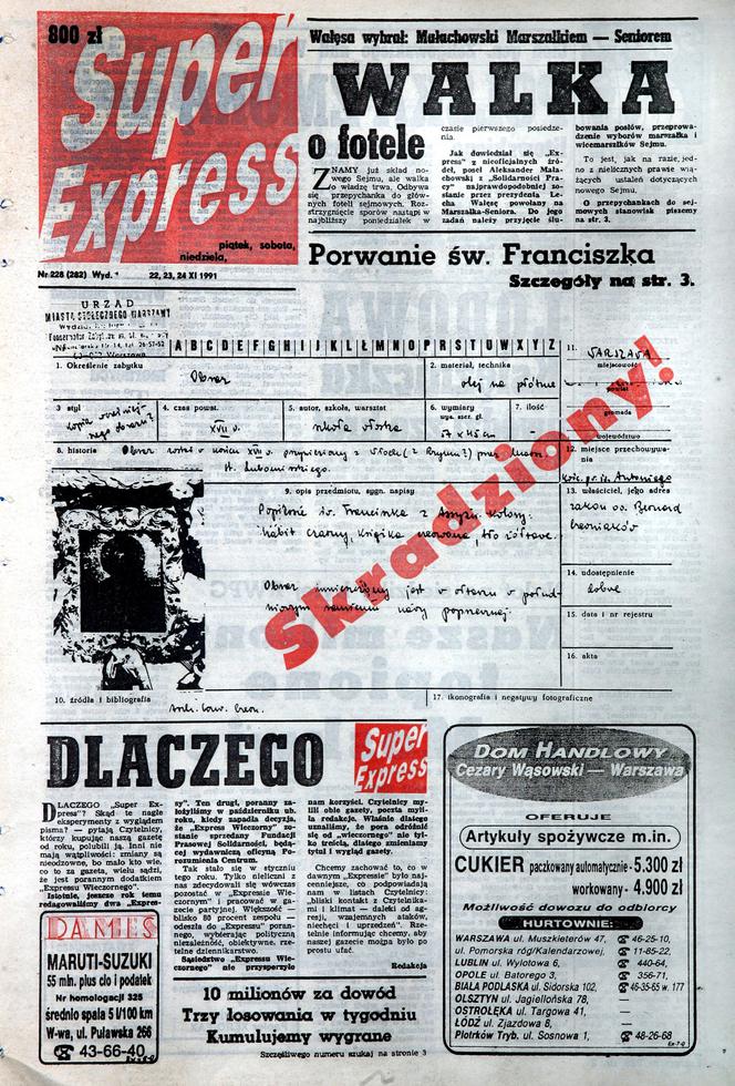 30 lat "Super Expressu" na pamiętnych okładkach!