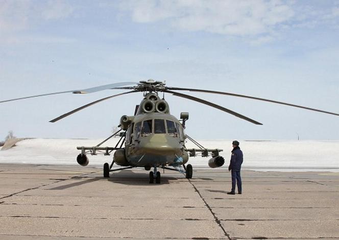 Rosyjski śmigłowiec Mi-8