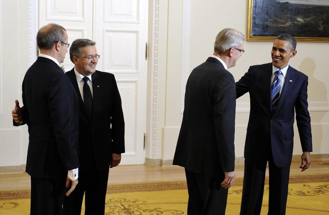 Obama z wizytą u Komorowskiego