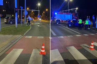 Zderzenie aut przy niedziałających światłach w Lesznie. Sprawczyni dostała mandat i punkty [ZDJĘCIA]