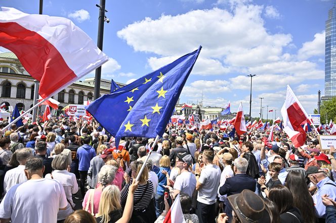 Magda Cielecka maszeruje dla Rafała Trzaskowskiego