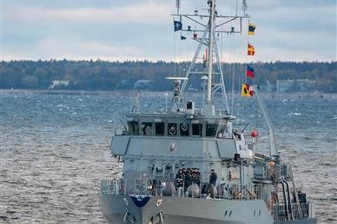 ​Wojskowe okręty u stóp Wałów Chrobrego. NATO z wizytą w Szczecinie