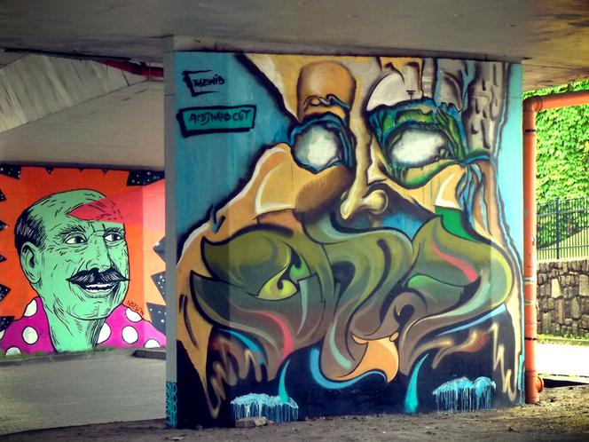 Trasa Zamkowa - graffiti