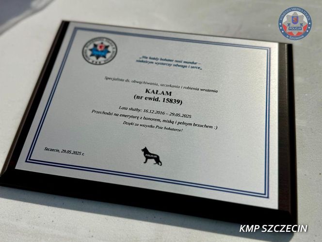 Wiernie służyli przez 10 lat. Kałam, Lejmur i Karzeł odeszli na zasłużoną emeryturę