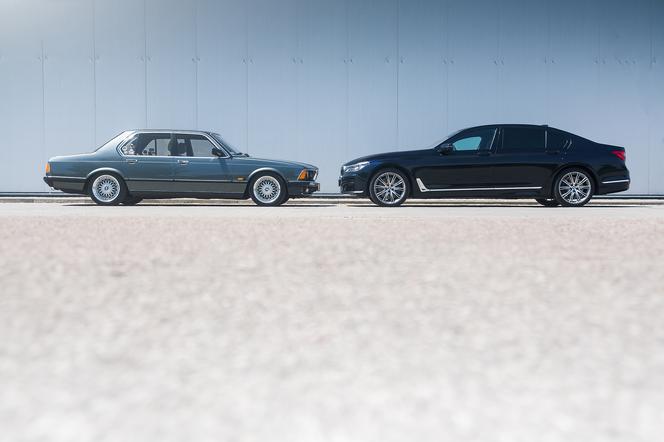 BMW 750Ld xDrive G12 & BMW 745i E23