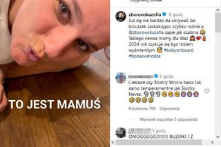 Tak córka Zborowskiej zakomunikowała, że mama jest w ciąży. Wiktor Zborowski będzie miał czwartą wnuczkę