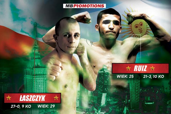 Kamil Łaszczyk vs Diego Alberto Ruiz na MB Boxing Night 7