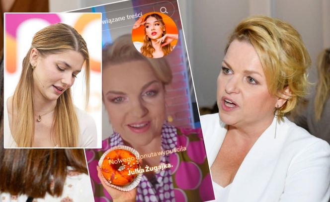 Katarzyna Bosacka i Julia Żugaj